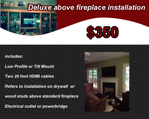 fireplace installation